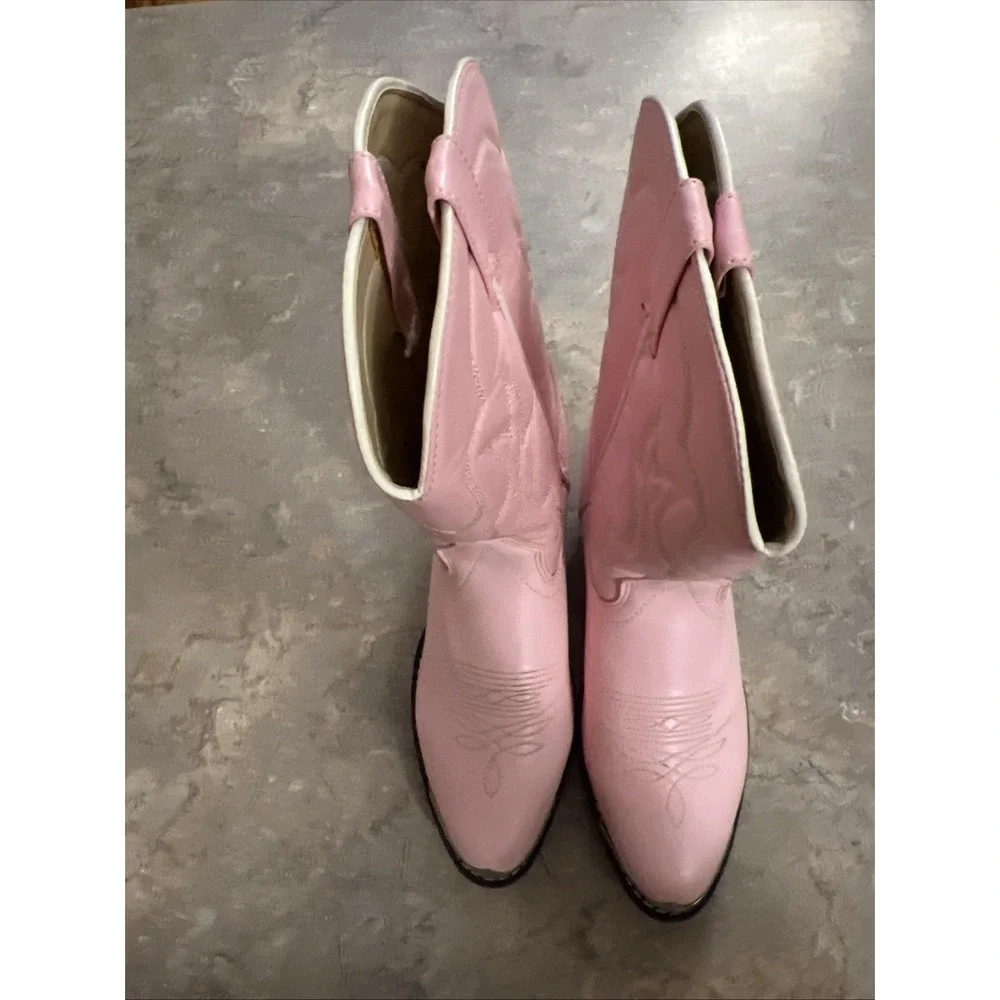 Durango Girl's Kids Western Rodeo  Boots Pink Sz 3